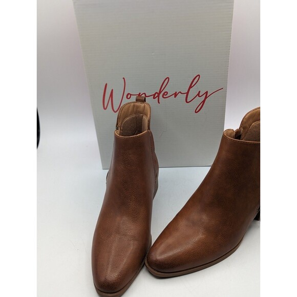 Wonderly Ladies Ankle Boots (Missy) Booties Coco Size 8 M - Picture 3 of 11